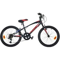 Bicicleta copii Dino Bikes 20' MTB baieti Sport negru cu 6 viteze, Culoare: Rosu/Negru, Dimensiuni: 20 inch  - ExclusivMAG.ro