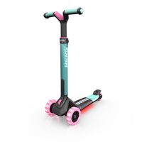 Trotineta BERG Nexo Mint Pliabila cu Lumini LED, Culoare: Turcoaz  - ExclusivMAG.ro