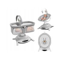 Lionelo - Set 2 in 1, Balansoar si landou Bella, Rotative 360, Gri