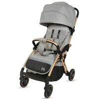 Carucior Sport AppeKids – Upp – Ultracompact, Pliere automata, De la nastere la 22kg - Powder Grey, Culoare: Gri, Model: sport  - ExclusivMAG.ro