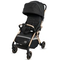 Carucior Sport AppeKids – Upp – Ultracompact, Pliere automata, De la nastere la 22kg - Jet Black, Culoare: Negru, Model: sport  - ExclusivMAG.ro