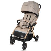 Carucior Sport AppeKids – Upp – Ultracompact, Pliere automata, De la nastere la 22kg - Bubble Beige, Culoare: Crem, Model: sport  - ExclusivMAG.ro