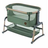 Patut Co-SLEEPER Maxi-Cosi Iora Air BEYOND GREEN ECO, Culoare: Verde, Dimensiuni: 80x50  - ExclusivMAG.ro