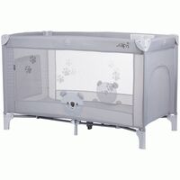 Patut pliabil Chipolino Capri Koala grey, Culoare: Gri deschis, Dimensiuni: 120x60  - ExclusivMAG.ro