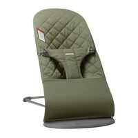 BabyBjorn - Balansoar Bliss Dark Green din tesatura matlasata cu aspect Clasic, Culoare: Verde inchis  - ExclusivMAG.ro