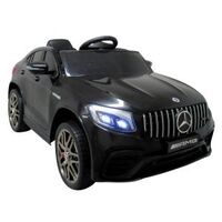 Masinuta electrica cu telecomanda 4 x 4, roti EVA, varsta 3-6 ani, Mercedes AMG GLC 63S, 115x61x55 CM, putere 180W R-Sport - Negru, Culoare: Negru, Capacitate acumulator: 12V  - ExclusivMAG.ro