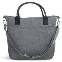 Geanta de infasat Leclerc Grey Melange, Culoare: Gri  - ExclusivMAG.ro