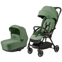 Carucior Leclerc Magic Fold Plus 2 in 1 Green, Culoare: Verde, Model: 2 in 1  - ExclusivMAG.ro