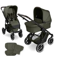 Carucior 2 in 1 Salsa 5 AIR Avocado ABC Design, Culoare: Verde inchis, Model: 2 in 1  - ExclusivMAG.ro