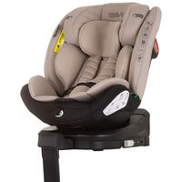 Scaun auto Chipolino Tourino I-Size 40-150 cm macadamia cu sistem Isofix, Culoare: Crem, Grupa: 0-36kg (0 luni - 12 ani)  - ExclusivMAG.ro
