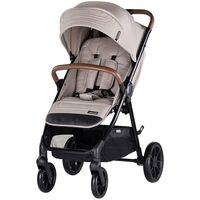 Carucior sport Chipolino Ultera cu husa picioare tiramisu, Culoare: Crem, Model: sport  - ExclusivMAG.ro
