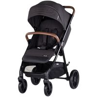 Carucior sport Chipolino Ultera cu husa picioare blackberry, Culoare: Negru, Model: sport  - ExclusivMAG.ro