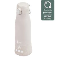 Babymoov - Moov & Feed Incalzitor de biberoane portabil si reincarcabil, Mineral Beige, Culoare: Crem  - ExclusivMAG.ro
