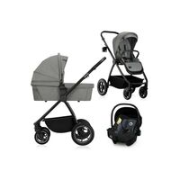 Carucior 3 in 1, Lionelo, Meril, Pana la 22 kg, Gri, Culoare: Gri, Model: 3 in 1  - ExclusivMAG.ro