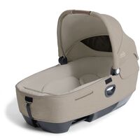 Joie - Landou auto Calmi R129 Signature Sandstone, 40-70 cm, testat ADAC si certificat R129, Culoare: Crem  - ExclusivMAG.ro