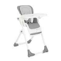 Joie - Scaun de masa Mimzy Recline Arctic, nastere - 15 kg, Culoare: Alb/Gri  - ExclusivMAG.ro