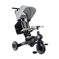 Tricicleta transformabila 4in1 Momi, Solivia - Grey, Culoare: Gri  - ExclusivMAG.ro