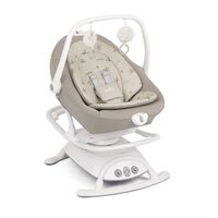 Joie – Leagan si balansoar rotativ Sansa 2 in 1 Cosmo Tan, Culoare: Bej  - ExclusivMAG.ro