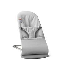 BabyBjorn - Balansoar Bliss Light Gray din tesatura melange cu aspect Clasic, Culoare: Gri deschis  - ExclusivMAG.ro