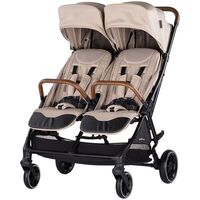 Carucior gemeni Chipolino Twinity tiramisu, Culoare: Crem, Model: gemeni  - ExclusivMAG.ro