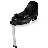 Baza scaun auto i-Size, Lionelo, Moxie, Rotativa 360, Cu isofix si picior stabilizator, Cu indicatori pentru instalare corecta, Negru  - ExclusivMAG.ro