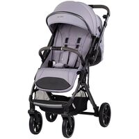Carucior sport Chipolino Omnia cu maner reversibil platinum, Culoare: Gri, Model: sport  - ExclusivMAG.ro