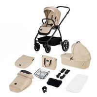 Carucior 2 in 1, Lionelo, Meril, Pana la 22 kg, Bej, Culoare: Bej, Model: 2 in 1  - ExclusivMAG.ro