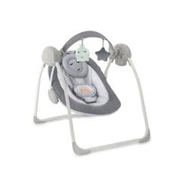 Leagan Electric pentru Bebeluşi MoMi Liss - Grey, Culoare: Gri  - ExclusivMAG.ro