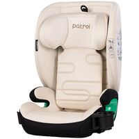Scaun auto Chipolino Patrol I-Size 100-150 cm cu sistem Isofix cashmere, Culoare: Bej, Grupa: 15-36kg (4 ani - 12 ani)  - ExclusivMAG.ro
