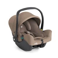 Joie - Scoica auto i-Snug 2 cu tetiera reglabila, 40-75 cm, Cashew, testata ADAC si certificata R129, Culoare: Crem, Grupa: 0-13kg (0 luni - 12 luni)  - ExclusivMAG.ro