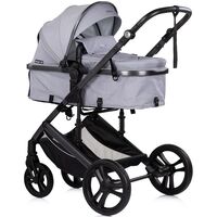 Carucior Chipolino Amore 2 in 1 platinum, Culoare: Gri deschis, Model: 2 in 1  - ExclusivMAG.ro