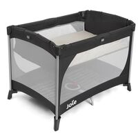 Joie - Patut pliant cu 2 niveluri Allura 120 cm, Black Ink, Culoare: Negru/Gri, Dimensiuni: 120x60  - ExclusivMAG.ro