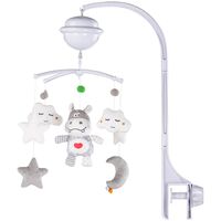 Carusel muzical pentru patut cu proiector Chipolino Hippo  - ExclusivMAG.ro