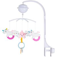 Carusel muzical pentru patut cu proiector Chipolino Unicorn  - ExclusivMAG.ro