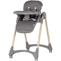 Scaun de masa Chipolino Candy Shop charcoal, Culoare: Gri  - ExclusivMAG.ro