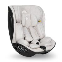 Scaun auto Lionelo Moxie Next i-Size, 40-105 cm, Conform cu R129, Bej, Culoare: Bej, Grupa: 0-18kg (0 luni - 4 ani)  - ExclusivMAG.ro