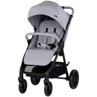 Carucior sport Chipolino Ultera cu husa picioare platinum, Culoare: Gri deschis, Model: sport  - ExclusivMAG.ro