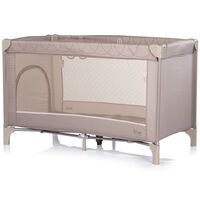 Patut pliabil Chipolino Ariel latte, Culoare: Crem, Dimensiuni: 120x60  - ExclusivMAG.ro