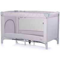 Patut pliabil Chipolino Ariel platinum, Culoare: Gri deschis, Dimensiuni: 120x60  - ExclusivMAG.ro