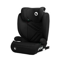 Scaun auto, Lionelo, Hugo i-Size, 100-150 cm, 4-12 ani, Negru, Culoare: Negru, Grupa: 15-36kg (4 ani - 12 ani)  - ExclusivMAG.ro