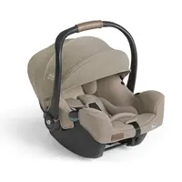 Scoica auto Joie i-Starter cu tetiera reglabila, 40-75 cm, Sandstone, certificata R129, Culoare: Crem, Grupa: 0-13kg (0 luni - 12 luni)  - ExclusivMAG.ro