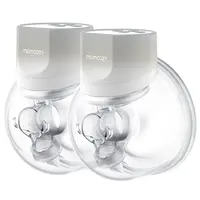 Pompa de san Momcozy Hands-free dubla S12 Pro Grey, Culoare: Gri  - ExclusivMAG.ro