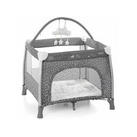 Tarc de joaca Jane Travel Fun, Star, Culoare: Gri, Dimensiuni: 100x100  - ExclusivMAG.ro