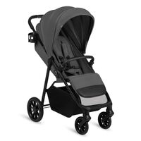 Carucior sport Lionelo Emerald, 6- 48 luni, Pana la 22 kg, Gri, Culoare: Gri, Model: sport  - ExclusivMAG.ro