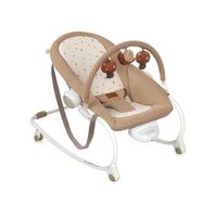 Balansoar Jane Evolution, Cu vibratii si melodii, Bara de jucarii si spatar reglabil, Sesame  - ExclusivMAG.ro