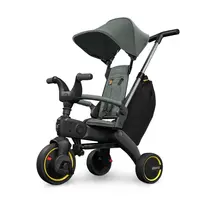 Tricicleta Doona Liki Trike S3 Slate Green, Culoare: Verde inchis  - ExclusivMAG.ro
