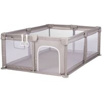 Tarc de joaca Chipolino Lotus 180x120 cm beige, Culoare: Bej, Dimensiuni: 180x120  - ExclusivMAG.ro