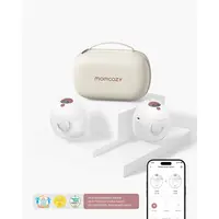 Pompa de san Momcozy Hands-free dubla M5 Smart Red, control prin aplicatie, Culoare: Rosu  - ExclusivMAG.ro