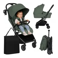 Carucior 2 in 1 Lionelo Sia Flex - Verde, Culoare: Verde inchis, Model: 2 in 1  - ExclusivMAG.ro