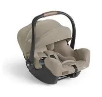 Scoica auto Joie i-Starter cu tetiera reglabila, 40-75 cm, Sandstone, certificata R129, Culoare: Crem, Grupa: 0-13kg (0 luni - 12 luni)  - ExclusivMAG.ro